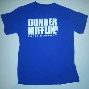 T-shirt, Dunder Mifflin, medium (WORN ONCE)